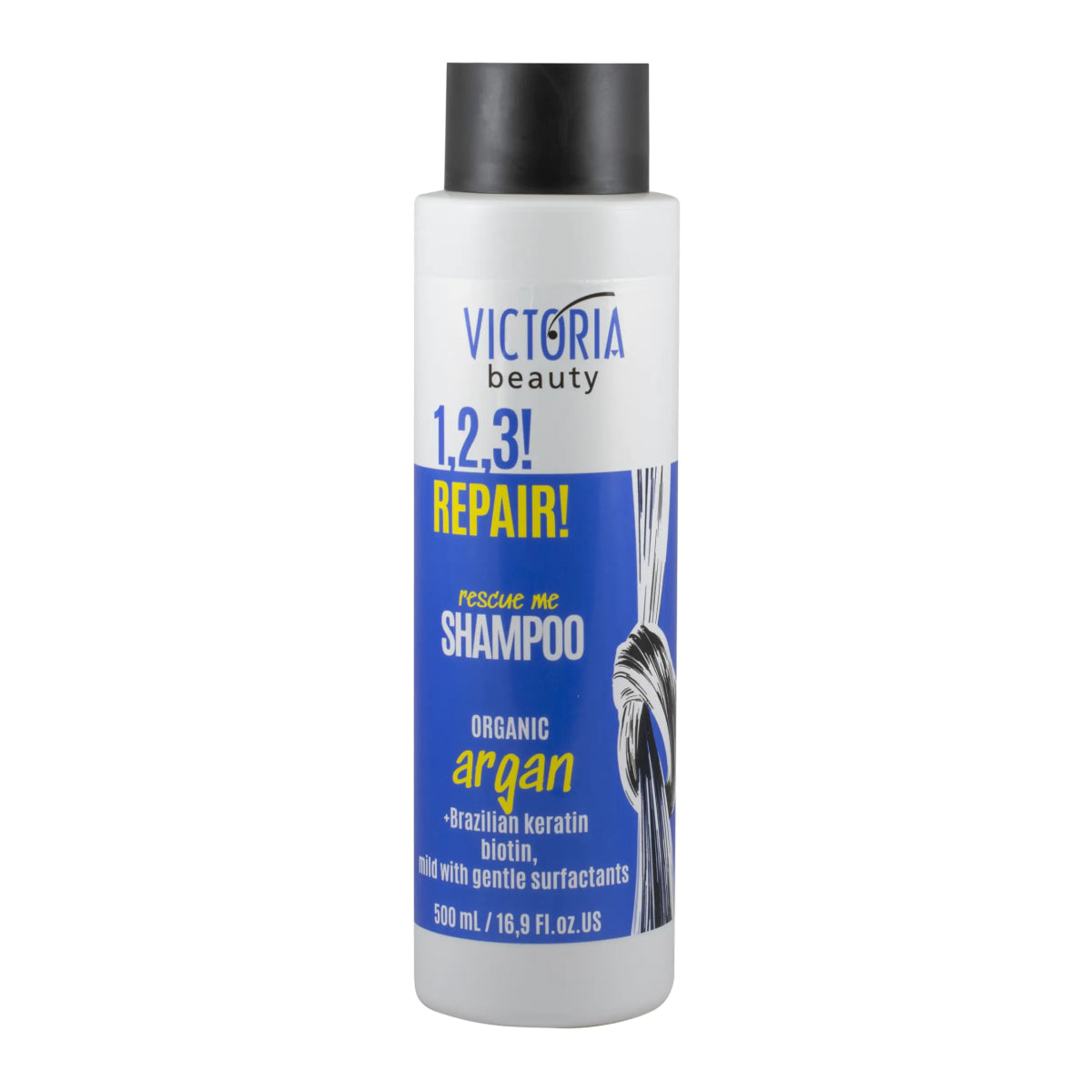 1,2,3! REPAIR! Шампоан за увредена коса с арган, кератин и биотин 500ml - CAMCO Ltd.