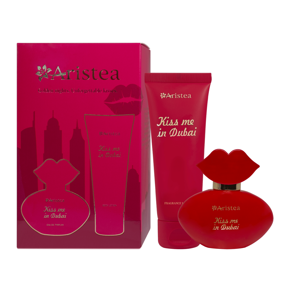 Aristea Kiss Me in Dubai Fragrance Collection подаръчен комплект - CAMCO Ltd.