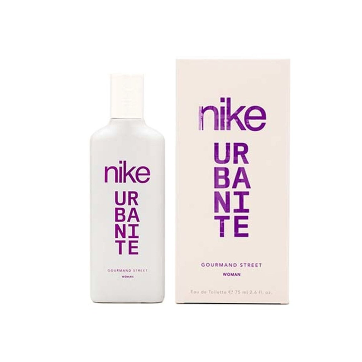 EDT тоалетна вода за жената NIKE Gourmand Street, URBANITE 75ml - CAMCO Ltd.