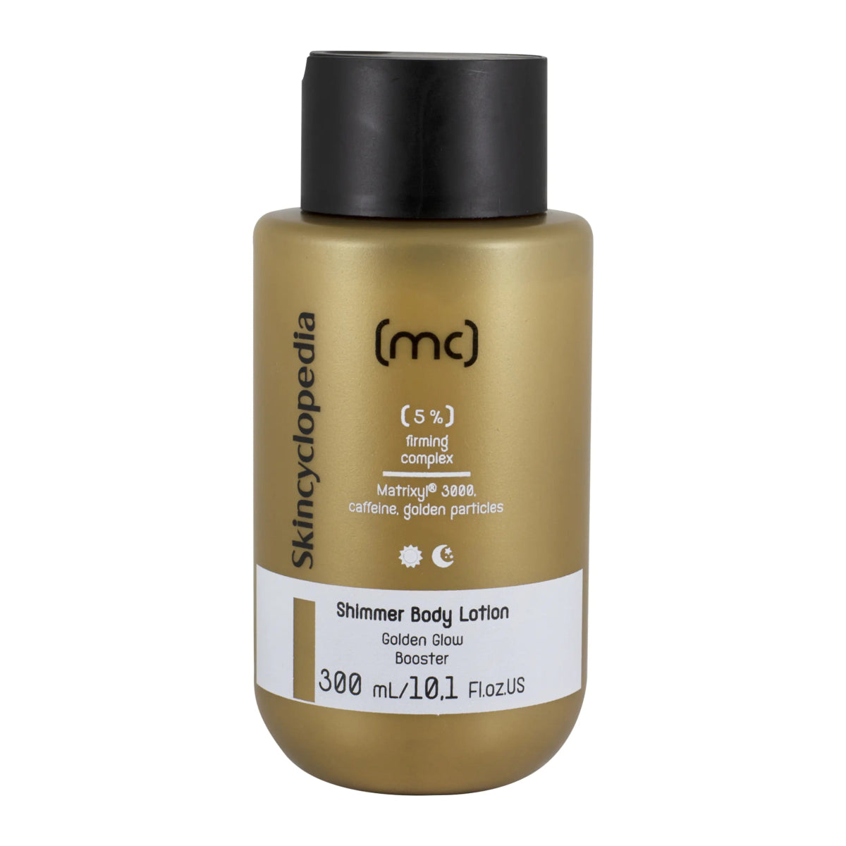 Лосион за тяло 5% Стягащ комплекс от MATRIXYL® 3000,кофеин и сквалан, обогатен със златисти частици 300ml - CAMCO Ltd.