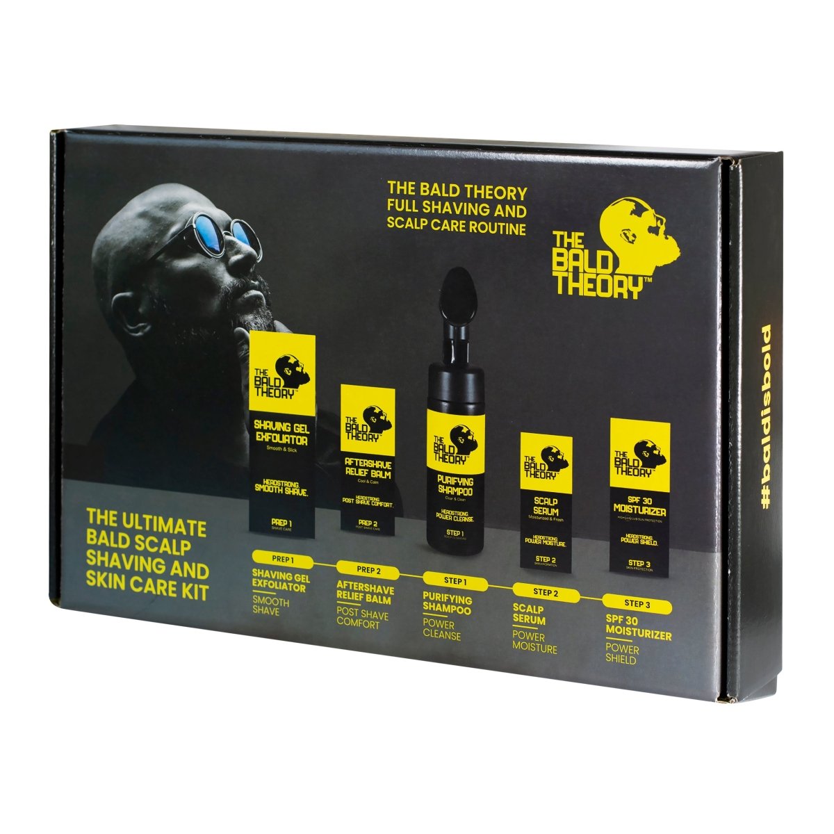 Цялостна рутина за бръснене и грижа за скалпа - 5 части - CAMCO Ltd.