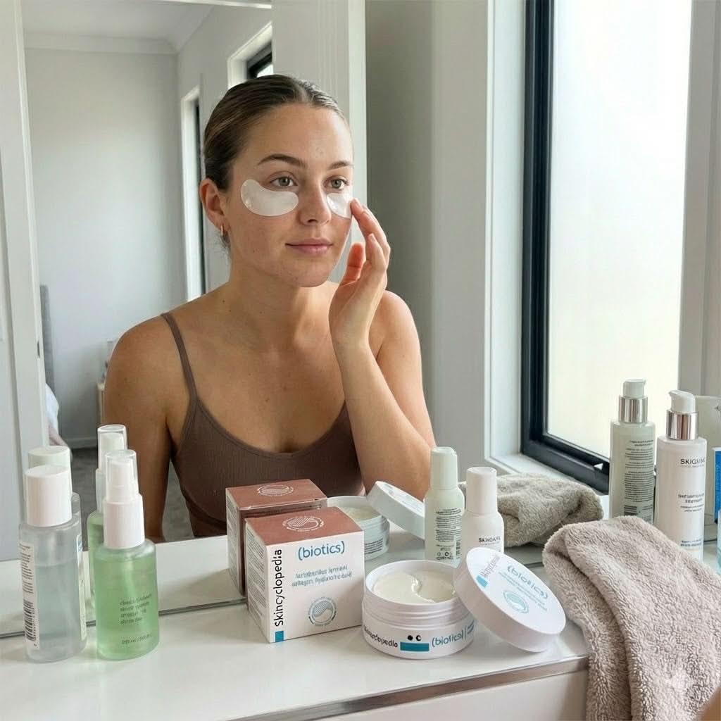 BIOTICS Колагенови пачове за очи с хиалруонова киселина, 60бр.