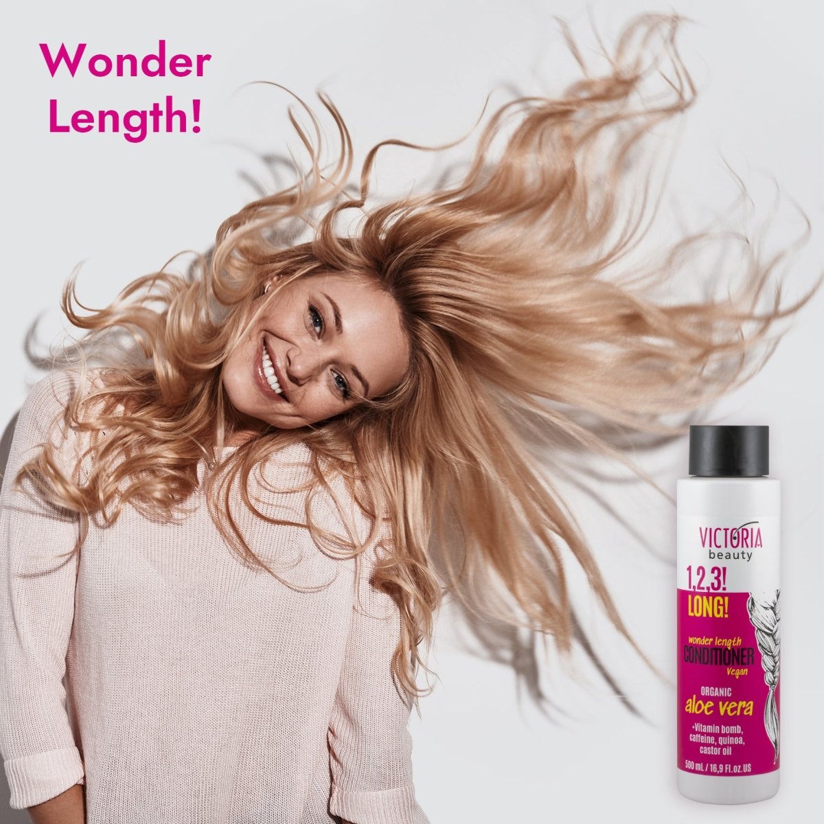 1,2,3! LONG! Балсам за коса за растеж и дължина за вълшебно дълга коса 500ml - CAMCO Ltd.