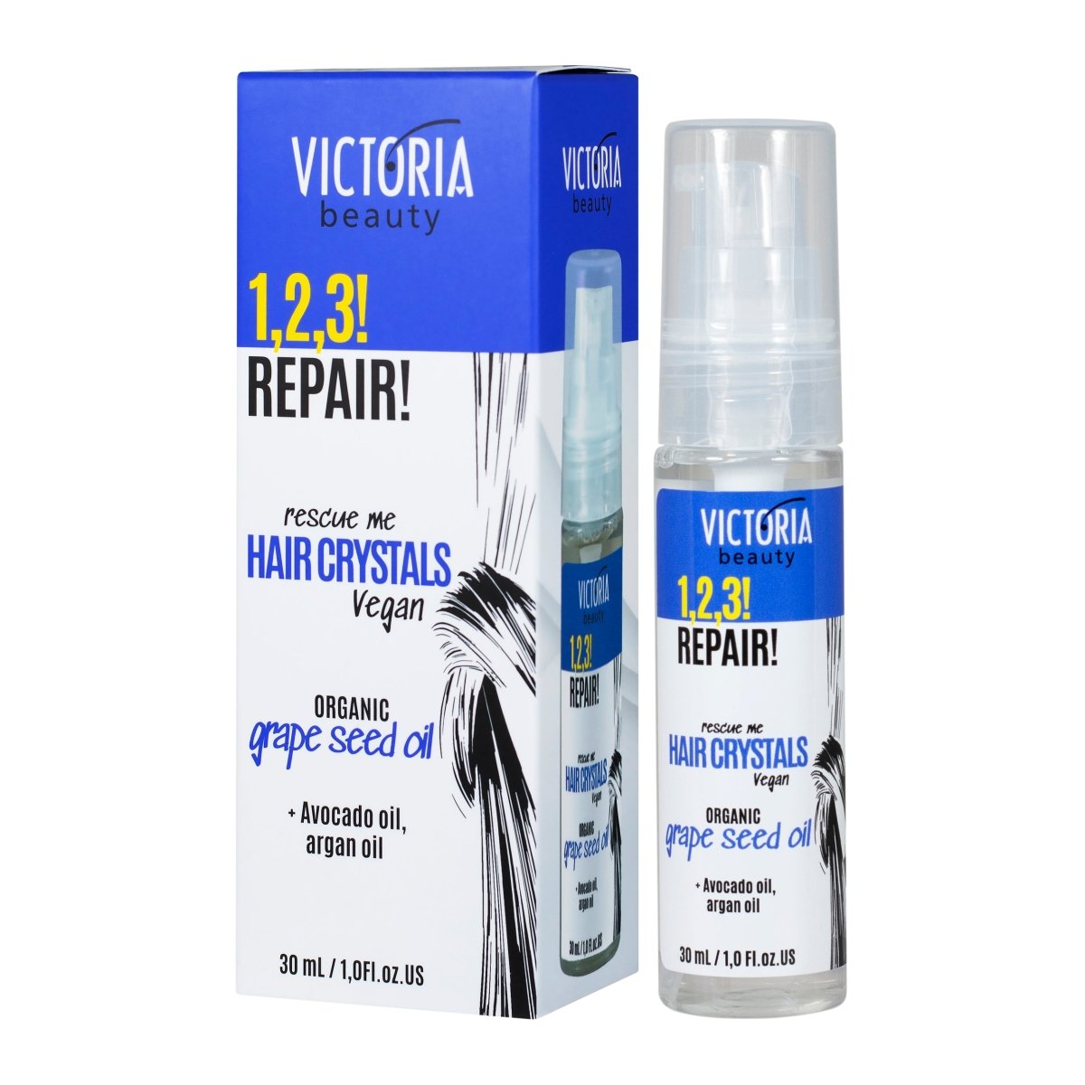1,2,3! REPAIR! Кристали за коса 30ml - CAMCO Ltd.