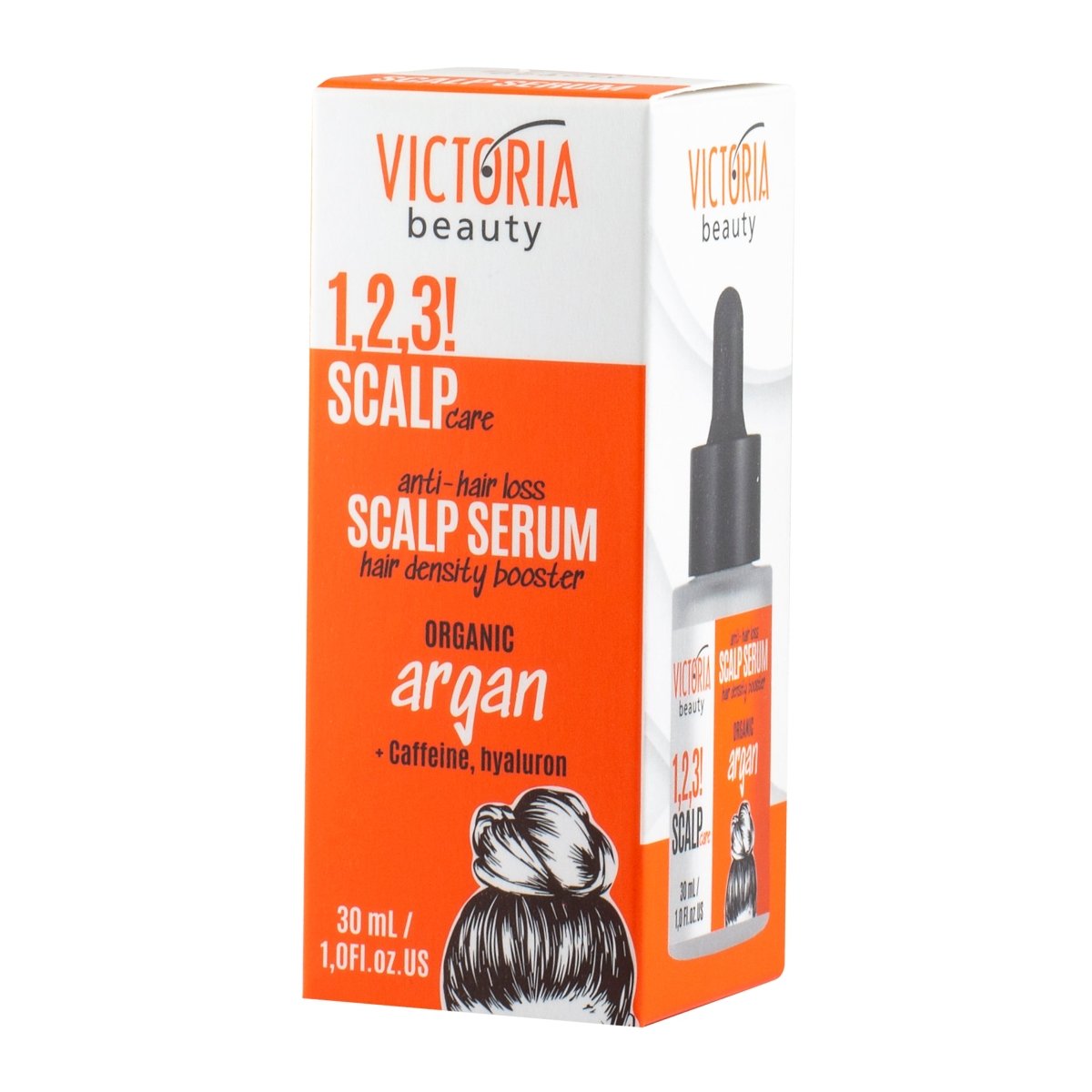 1,2,3! SCALP CARE! Стимулиращ серум за скалп против косопад с арган, кофеин, хиалурон 30ml - CAMCO Ltd.