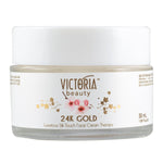 24K GOLD Дневен крем за лице - усещане за коприна с хиалурон, злато и амброзия от 6 масла - арган, ший, кокос, маслини, бадем и масло от гроздови семки 50ml - CAMCO Ltd.