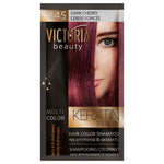 №45 Шампоан оцветител - боя за коса без амоняк - ТЪМНА ЧЕРЕША 40ml - CAMCO Ltd.