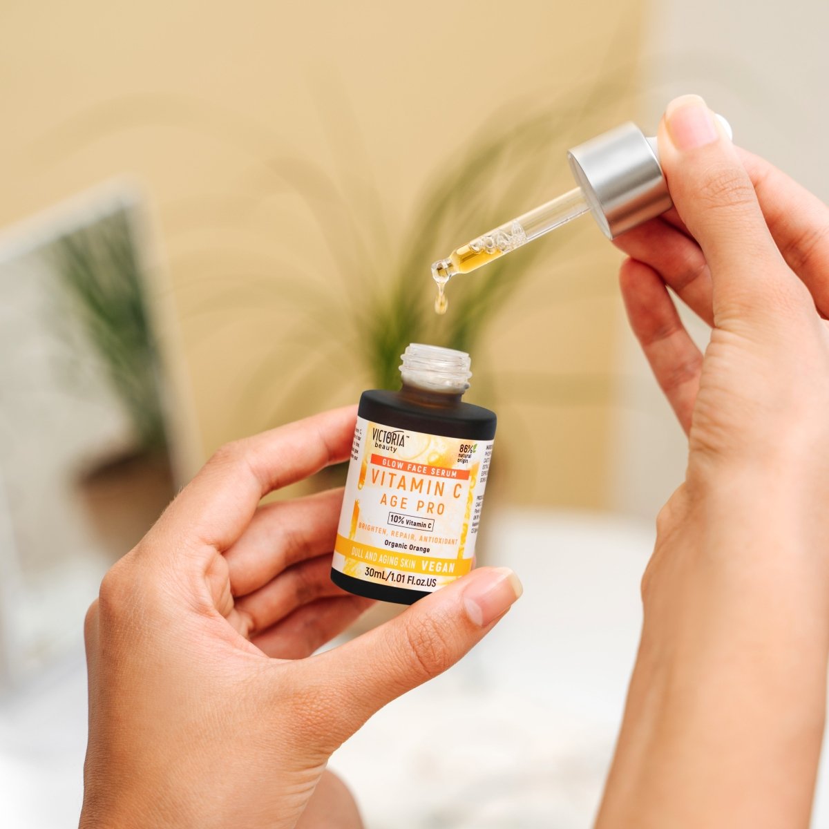 Age Pro Концентриран серум за лице против бръчки с 10% витамин C 30ml - CAMCO Ltd.