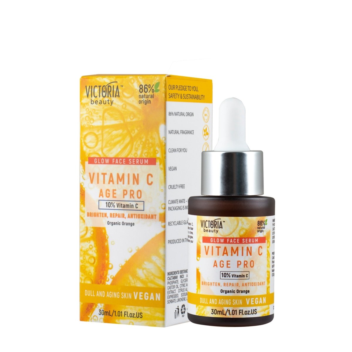 Age Pro Концентриран серум за лице против бръчки с 10% витамин C 30ml - CAMCO Ltd.