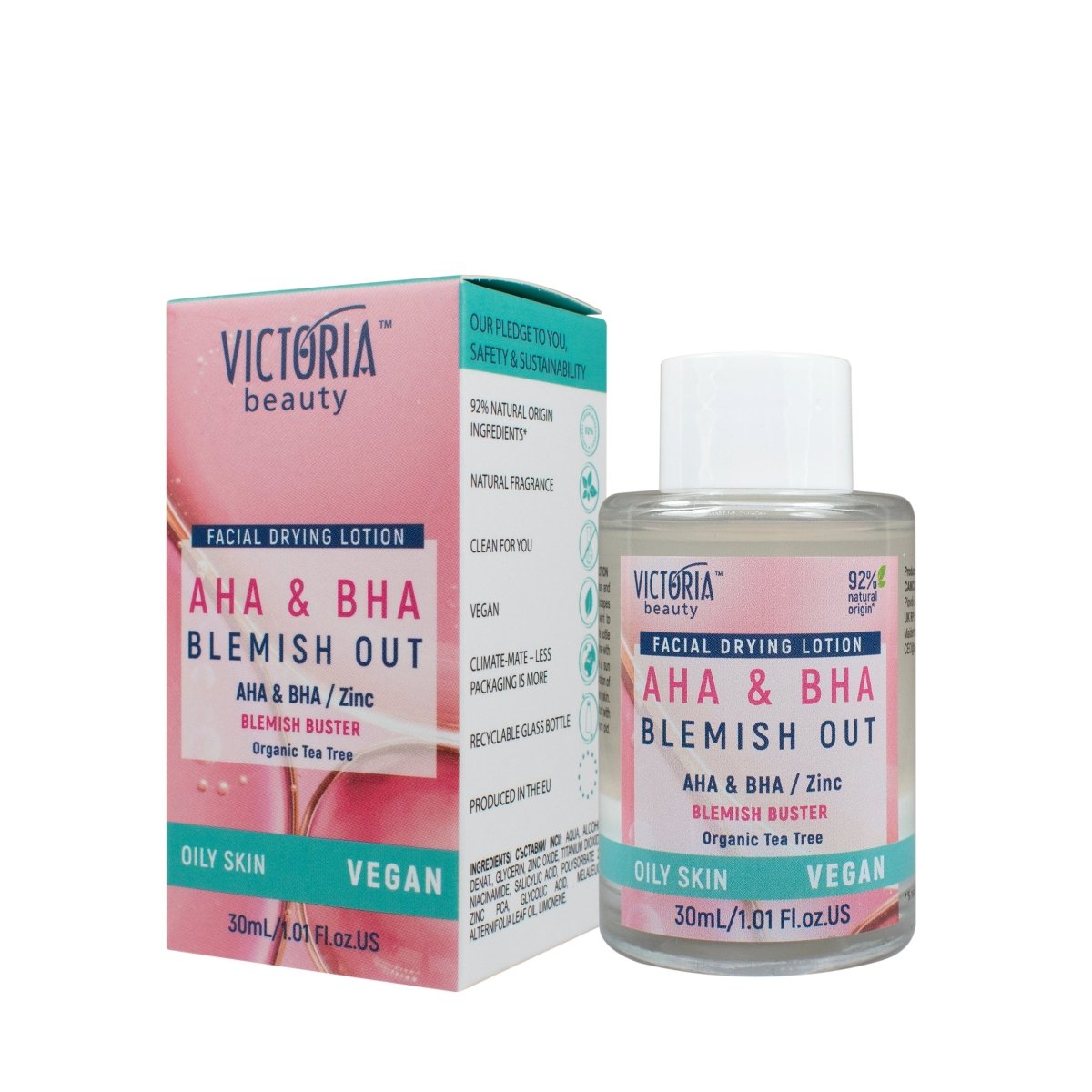 Blemish Out Локален лосион за лице против несъвършенства с AHA & BHA - CAMCO Ltd.