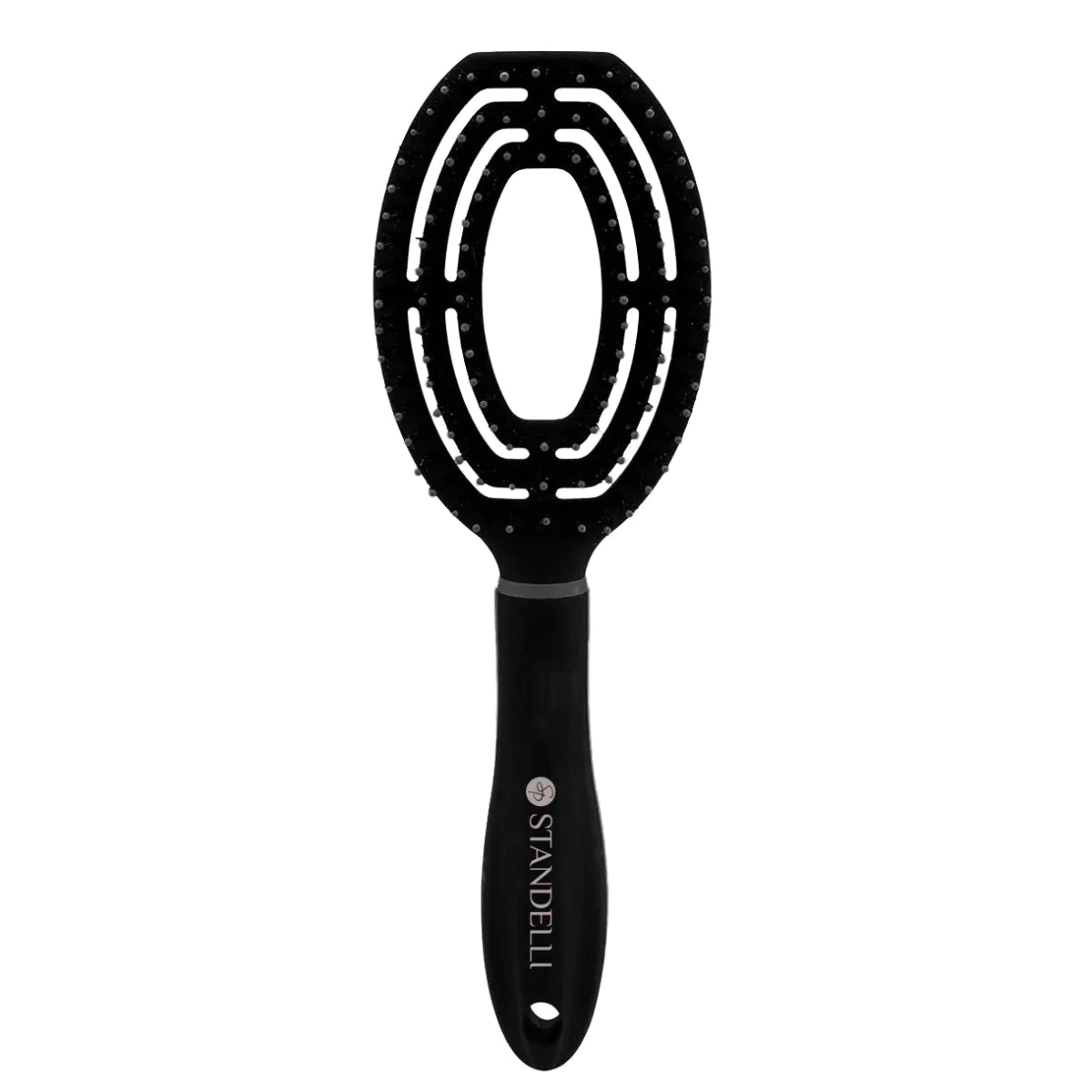 Четка за лесно разресване и изсушаване с два вида влакна - естествен глиган и издръжлив ABS материал - CAMCO Ltd.