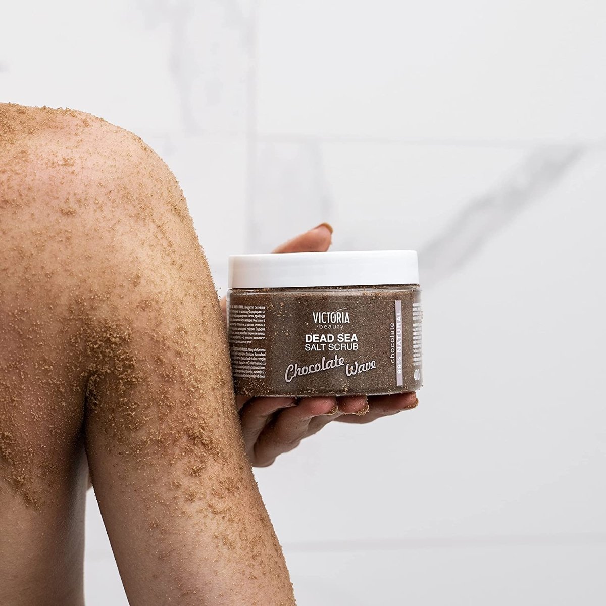 Dead Sea скраб за лице и тяло с шоколад 400g - CAMCO Ltd.