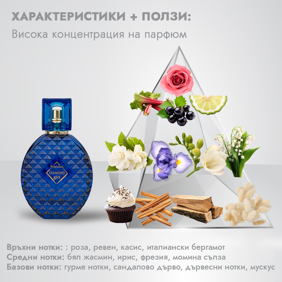 DIAMOND Girl дамски парфюм 60ml - CAMCO Ltd.