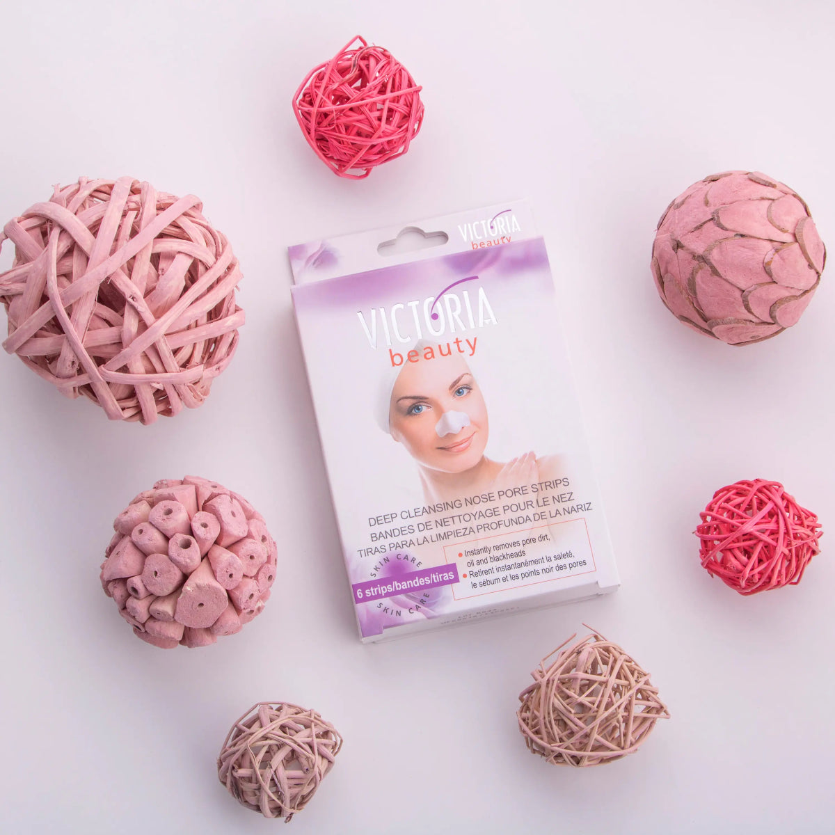 Дълбоко почистващи ленти за нос за премахване на черни точки 6бр - CAMCO Ltd.