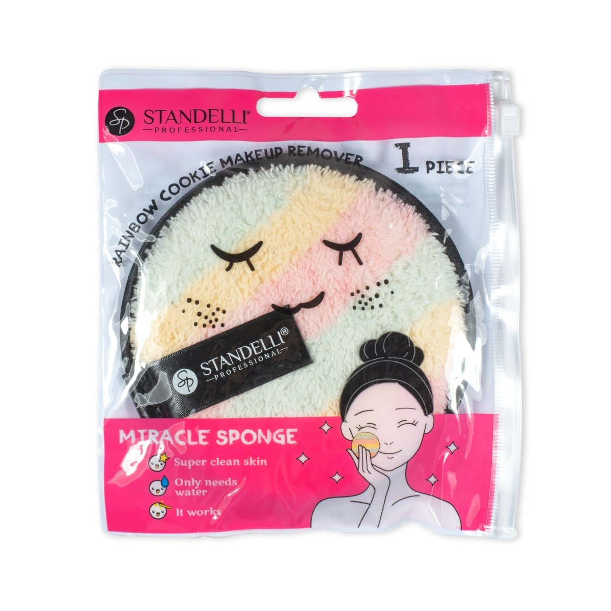 Гъба за премахване на грим Rainbow Cookie - CAMCO Ltd.