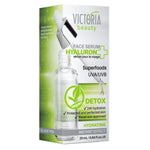 HYALURON Серум за лице с хидратиращ ефект с хиалурон и суперхрани - зехтин, какао, кокос и зелен чай 20ml - CAMCO Ltd.