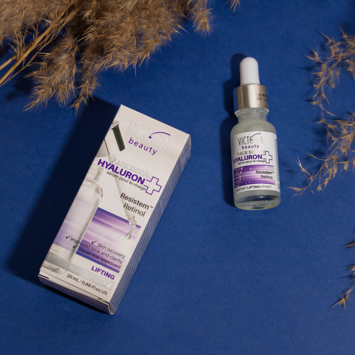 HYALURON Серум за лице с лифтинг ефект с хиалурон, ретинол и стволови клетки 20ml - CAMCO Ltd.