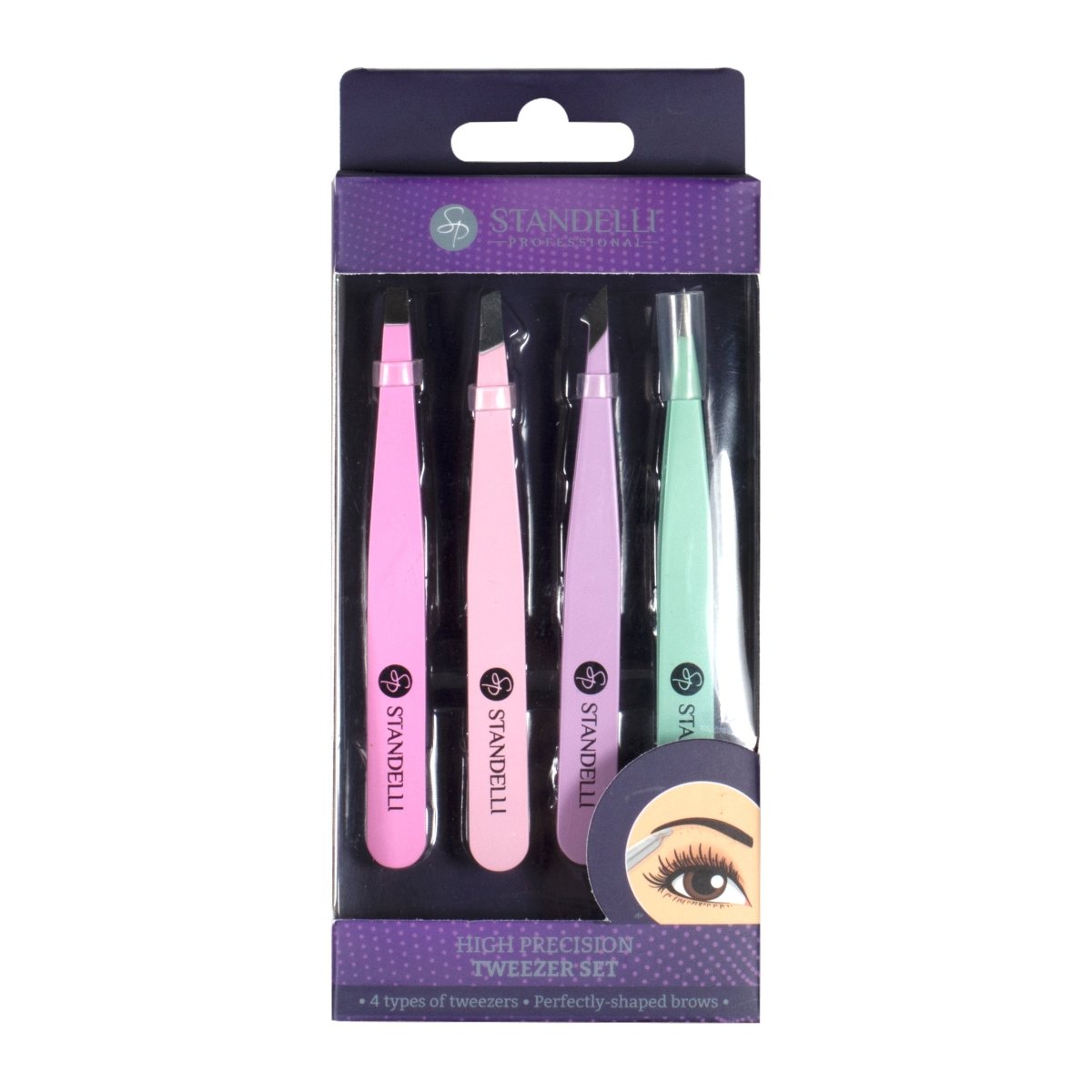 Комплект от пинсети с висока прецизност, 4бр - CAMCO Ltd.