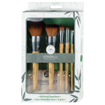 Комплект с бамбукови четки за грим, 6 части - CAMCO Ltd.