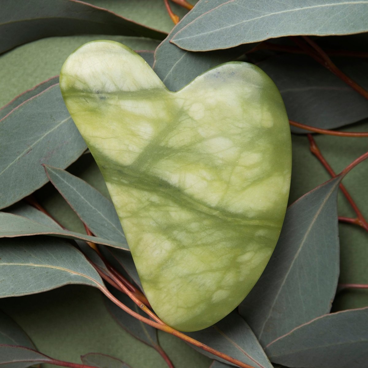 Kомплект с нефритен ролер за лице & камък гуа ша - CAMCO Ltd.