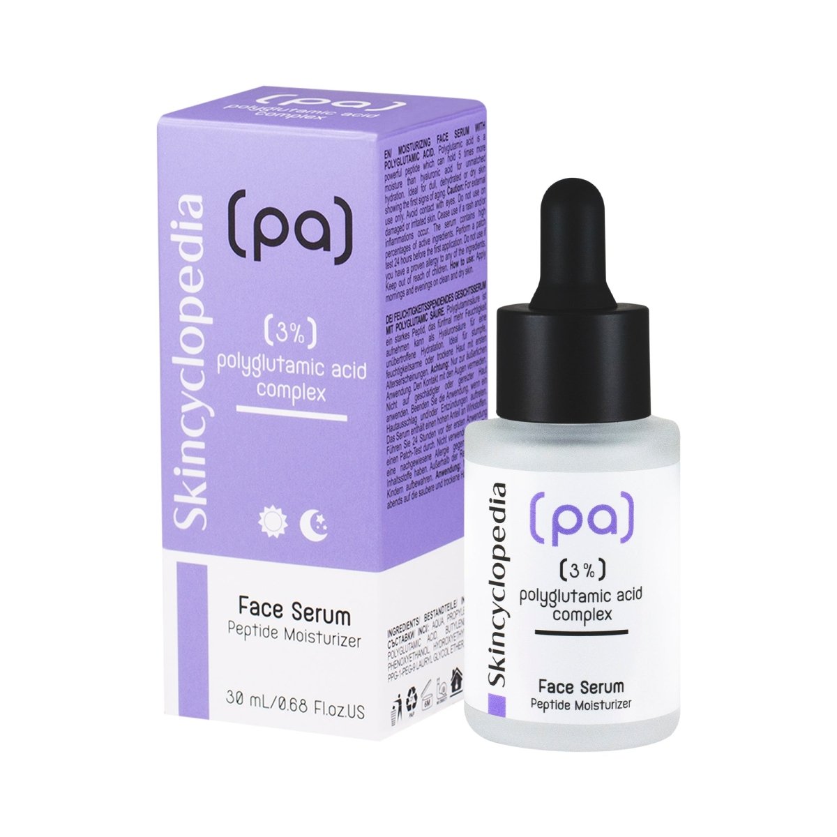 Kонцентриран серум за лице с 3% комплекс от полиглутаминова киселина 30ml - CAMCO Ltd.