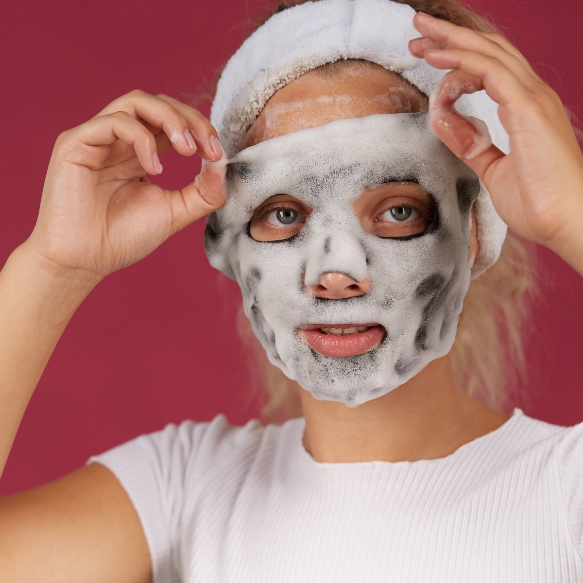 Корейска козметика дълбоко почистваща кислородна маска за лице с активен въглен - CAMCO Ltd.