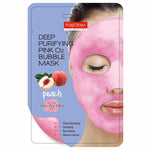 Корейска козметика дълбоко почистваща кислородна маска за лице с праскова и комплекс от 10 хидратиращи суперхрани - CAMCO Ltd.