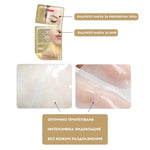 Корейска козметика хидро - гел маска от две части за шия и околочна зона със злато 11g - CAMCO Ltd.