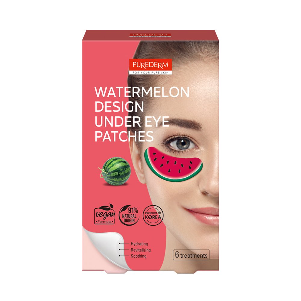 Корейска козметика - хидрогел пачовете за околоочен контур с екстракт от диня и 3 вида хиалуронова киселина 6бр - CAMCO Ltd.