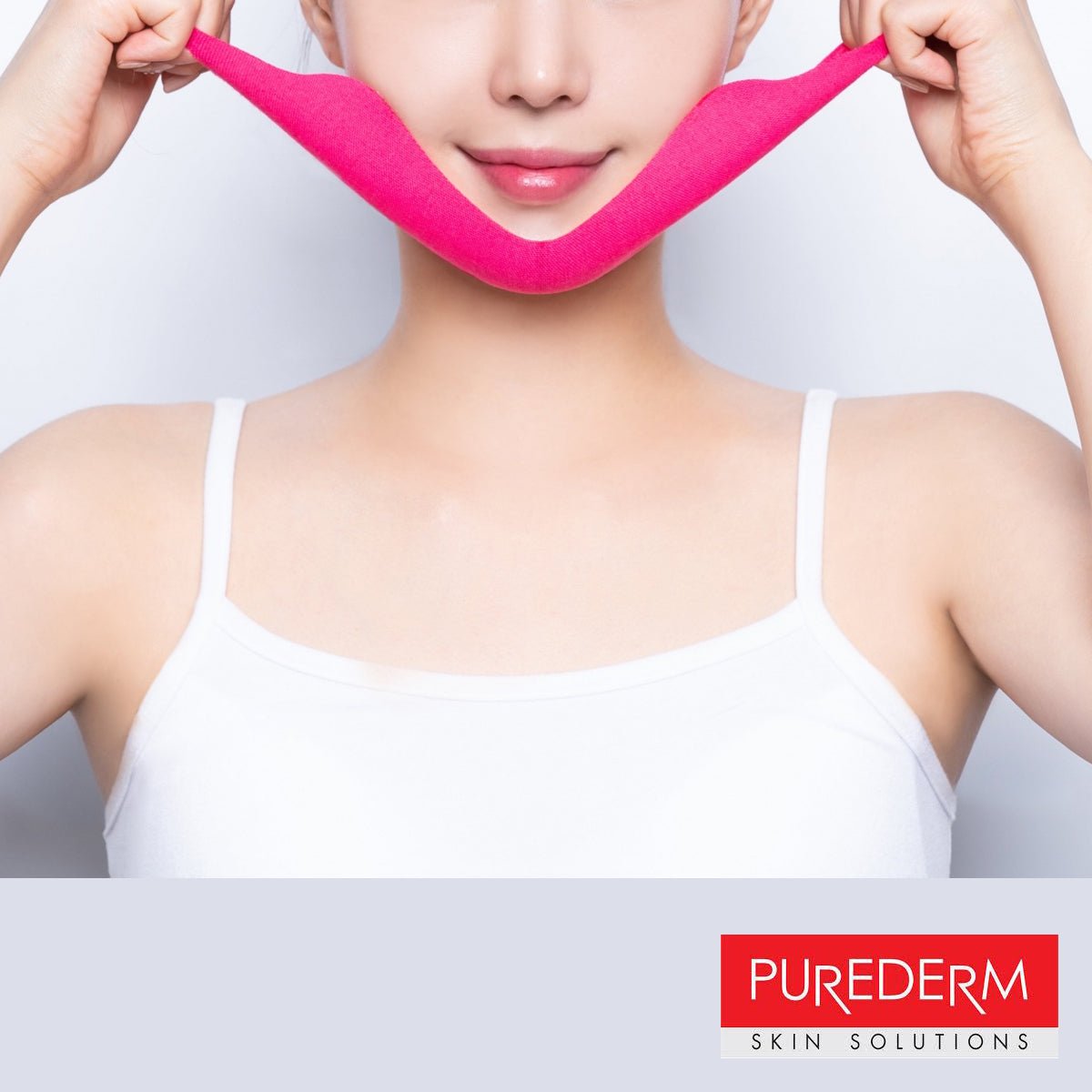 Корейска козметика оформяща хидрогел маска за под брадичката с Kоензим Q10 и колаген - CAMCO Ltd.