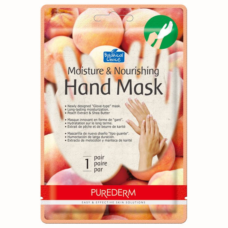 Корейска козметика подхранваща и хидратираща маска за ръце тип "ръкавица" с екстракт от праскова, масло от ший, мед - CAMCO Ltd.