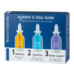 Козметичен комплект - наръчник Hydrate & Glow за хидратация и блясък, 3x15ml - CAMCO Ltd.