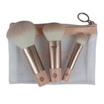 Козметичен комплект за път - четки за грим 3бр. + несесер - CAMCO Ltd.