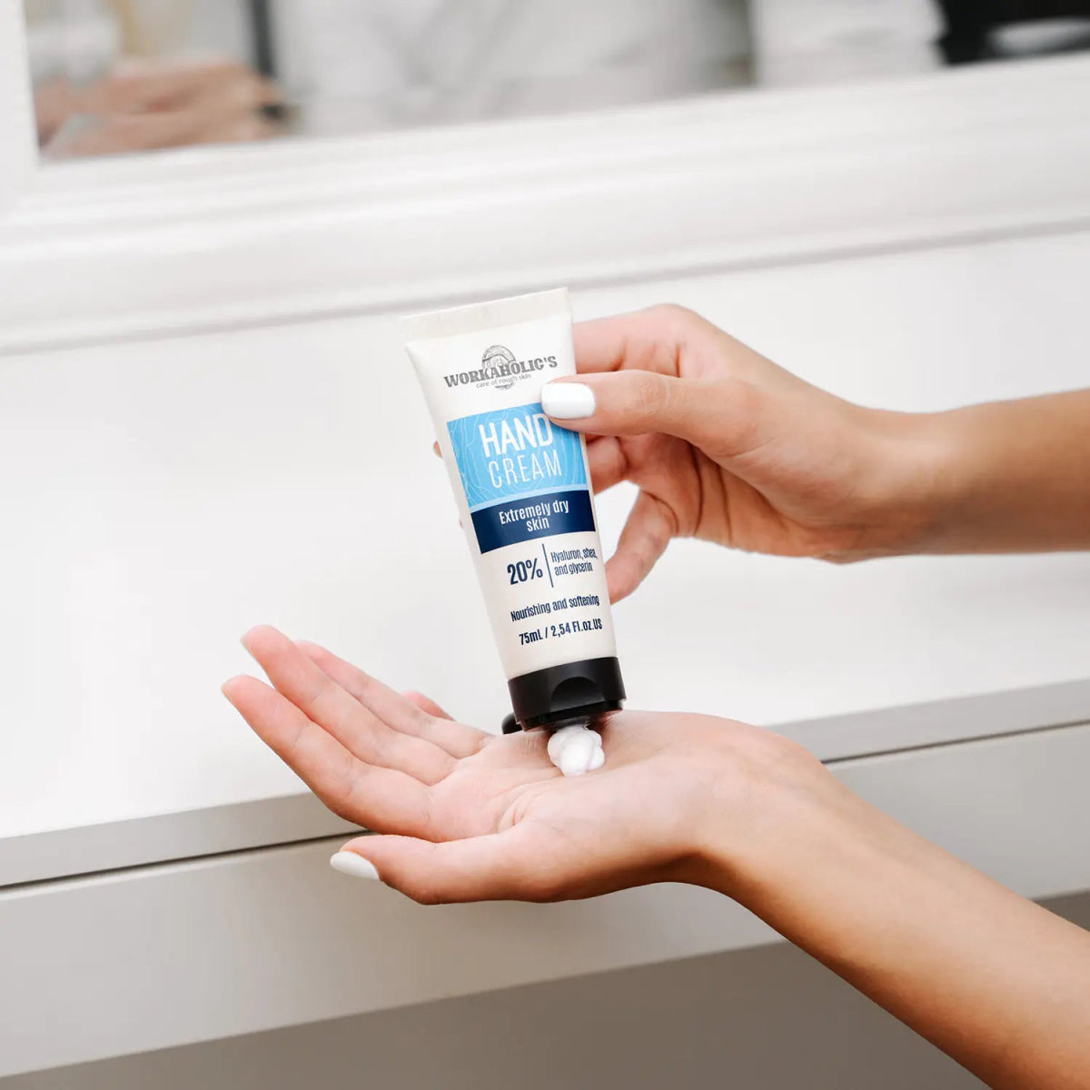 Крем за ръце с 20% комплекс от хиалуронова киселина, масло от ший и глицерин 75ml - CAMCO Ltd.