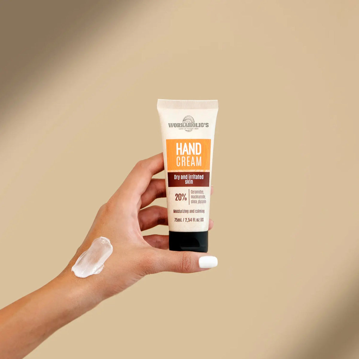 Крем за ръце с 20% комплекс от серамиди, ниацинамид, масло от ший и глицерин 75ml - CAMCO Ltd.