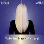 Лилав тониращ шампоан за руса коса против оранжеви оттенъци 250ml - CAMCO Ltd.