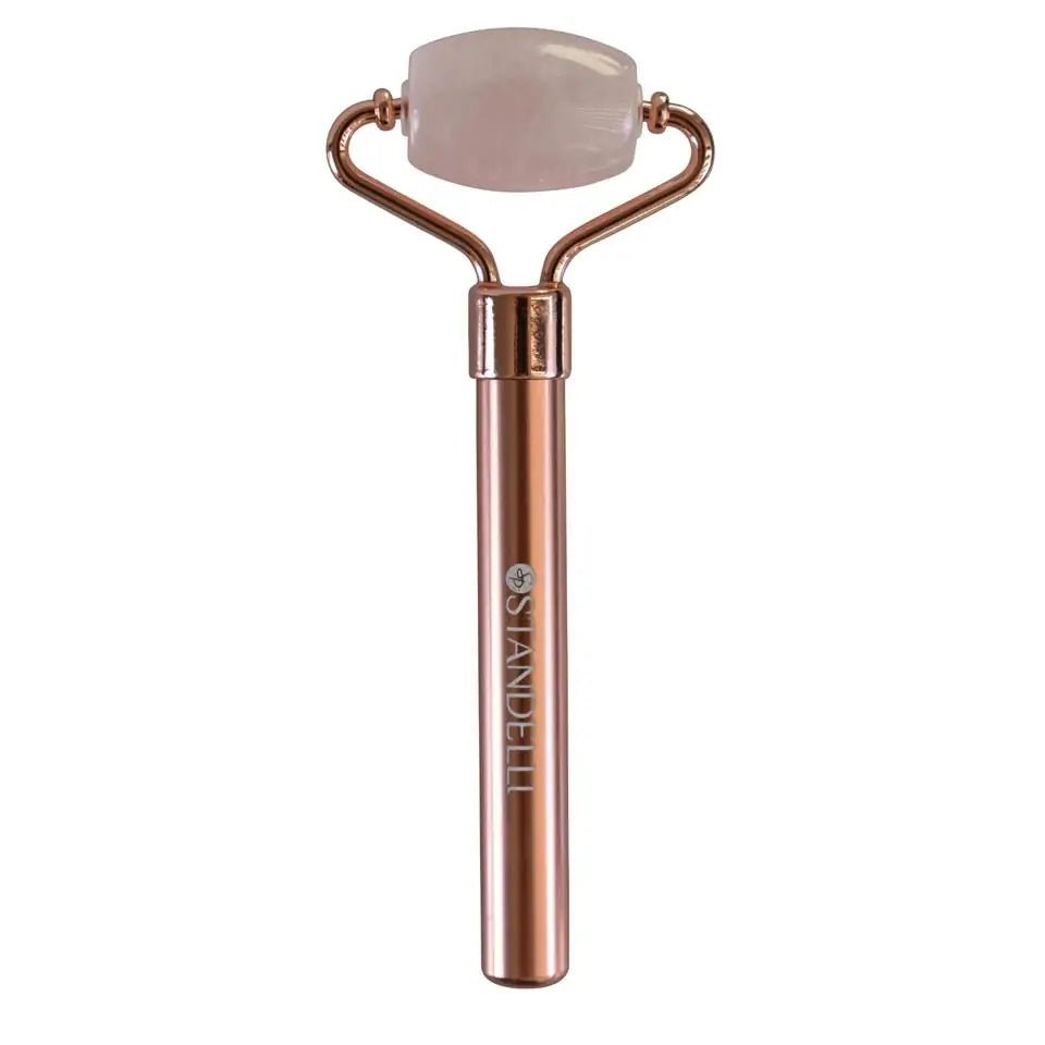 Масажен ролер за лице розов кварц - CAMCO Ltd.