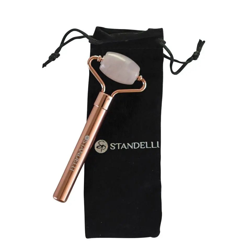 Масажен ролер за лице розов кварц - CAMCO Ltd.