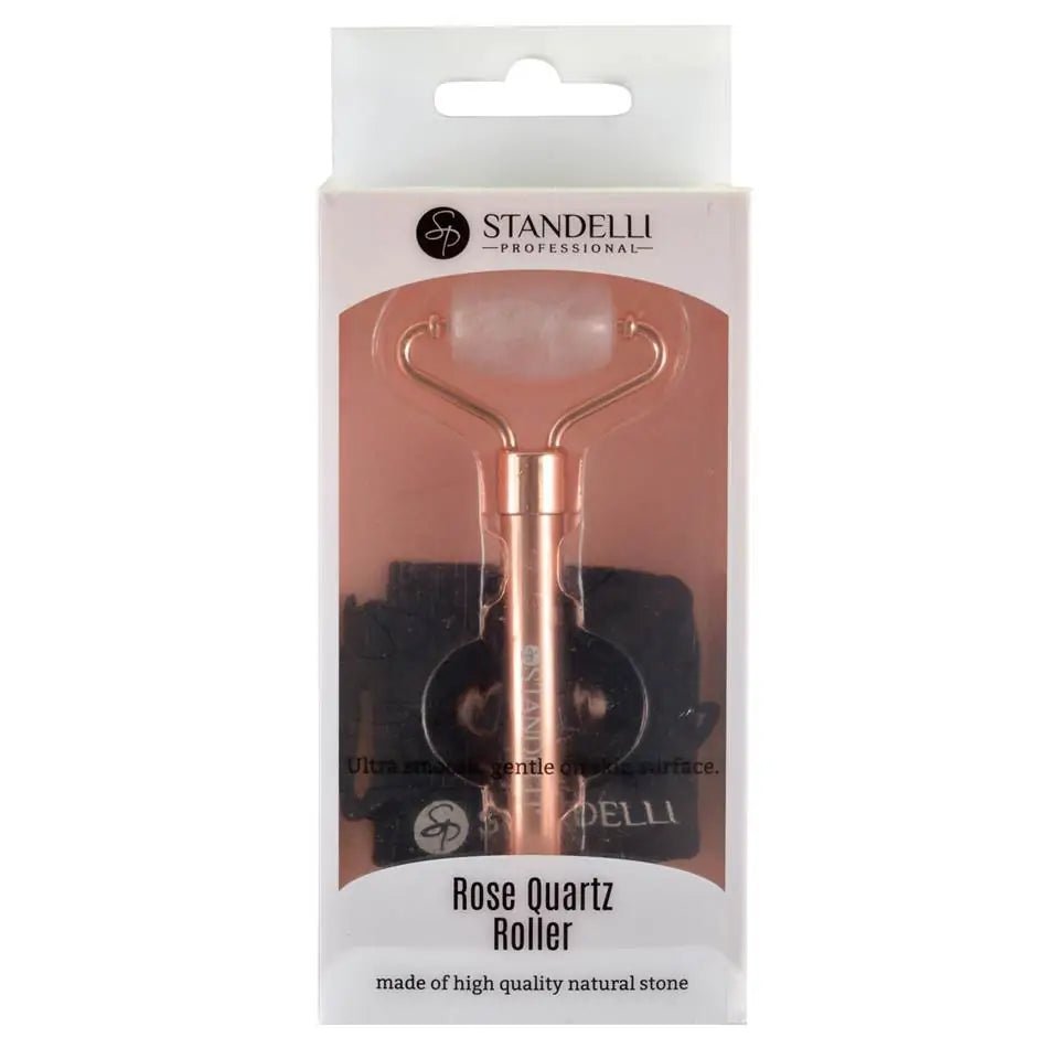 Масажен ролер за лице розов кварц - CAMCO Ltd.