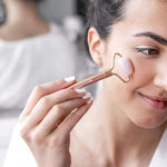 Масажен ролер за лице розов кварц - CAMCO Ltd.