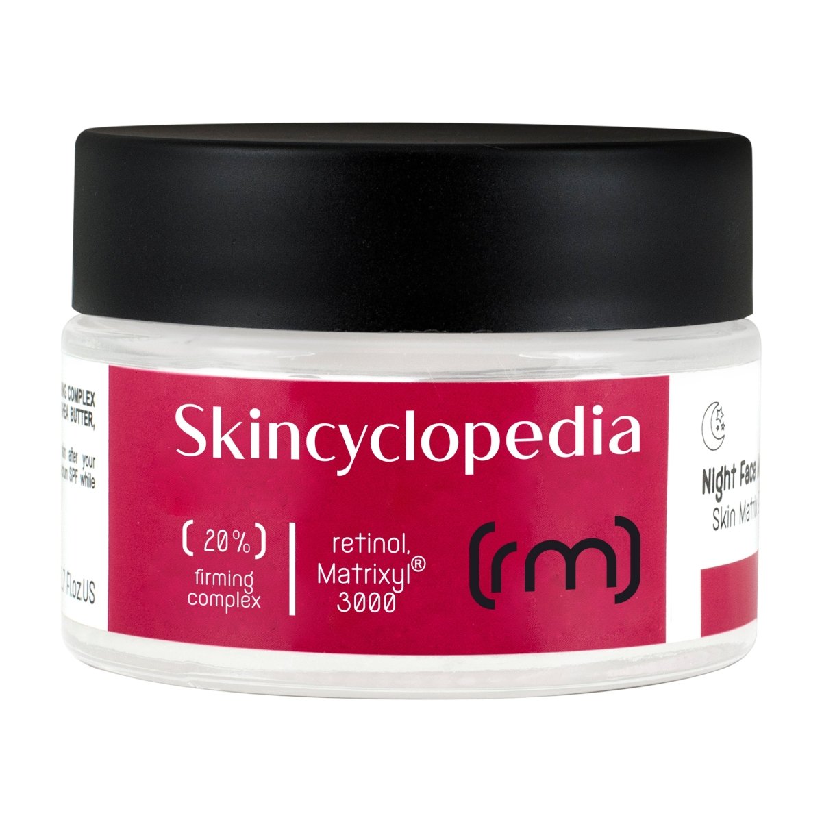 Нощен крем за лице 20% стягащ комплекс от ретинол, MATRIXYL®3000, сквалан, масло от ший и глицерин 50ml - CAMCO Ltd.