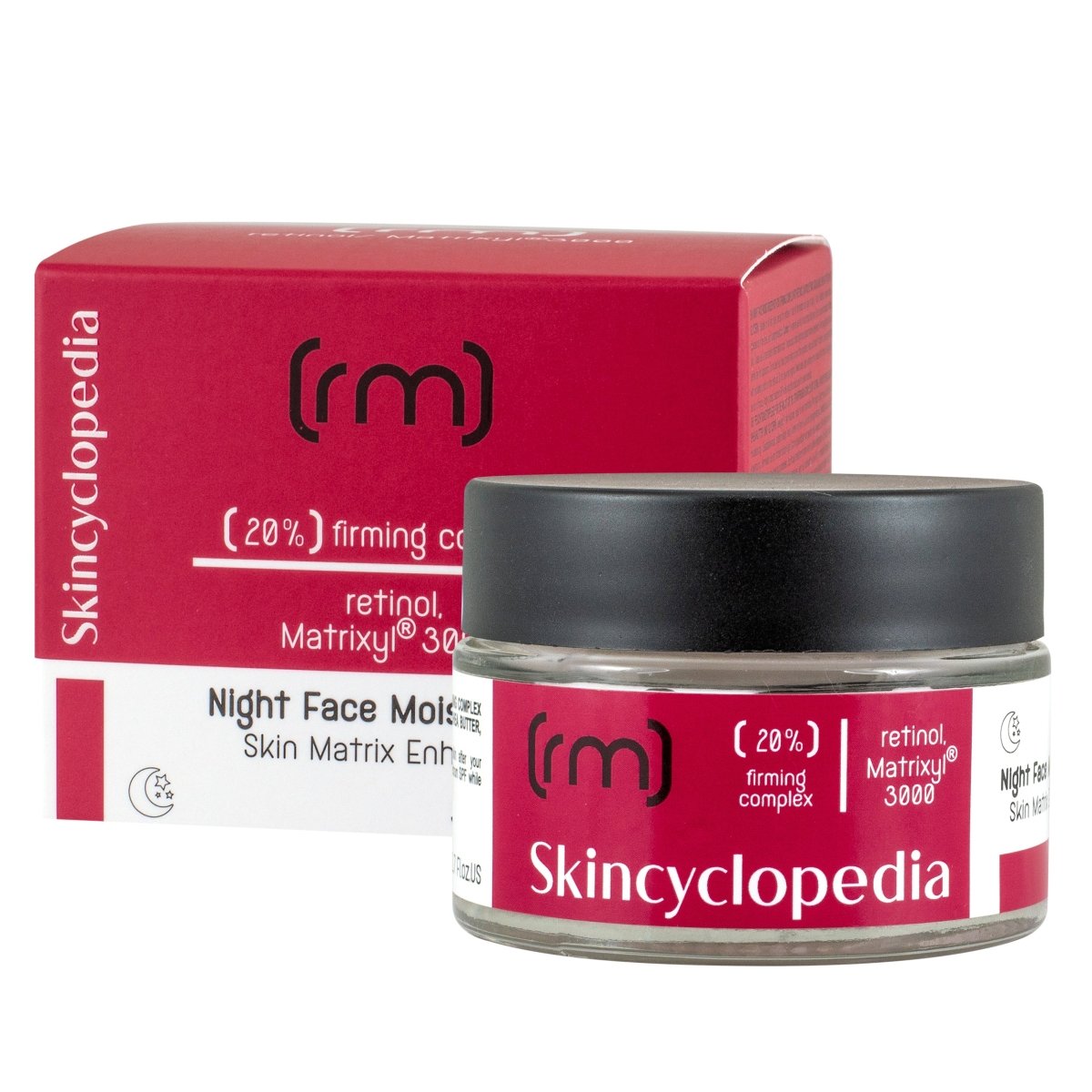 Нощен крем за лице 20% стягащ комплекс от ретинол, MATRIXYL®3000, сквалан, масло от ший и глицерин 50ml - CAMCO Ltd.