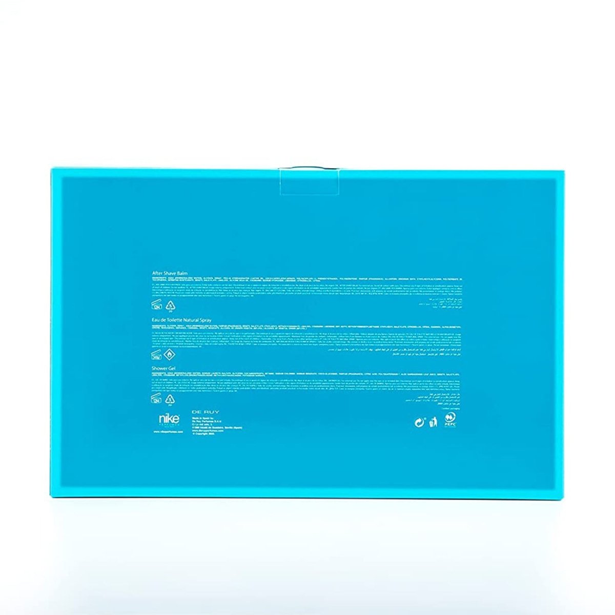 Подаръчен комплект за мъже Turquoise Vibes, NEXT GEN (3 части – тоалетна вода 100ml, душ гел 75ml, афтършейв 75ml) - CAMCO Ltd.