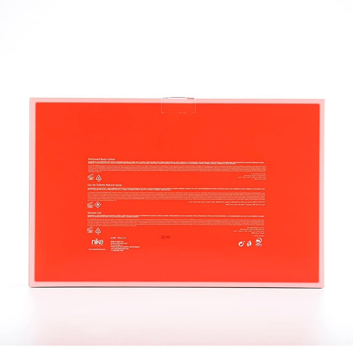 Подаръчен комплект за жени Coral Crush, NEXT GEN (3 части – тоалетна вода 100ml, душ гел 75ml, лосион за тяло 75ml) - CAMCO Ltd.