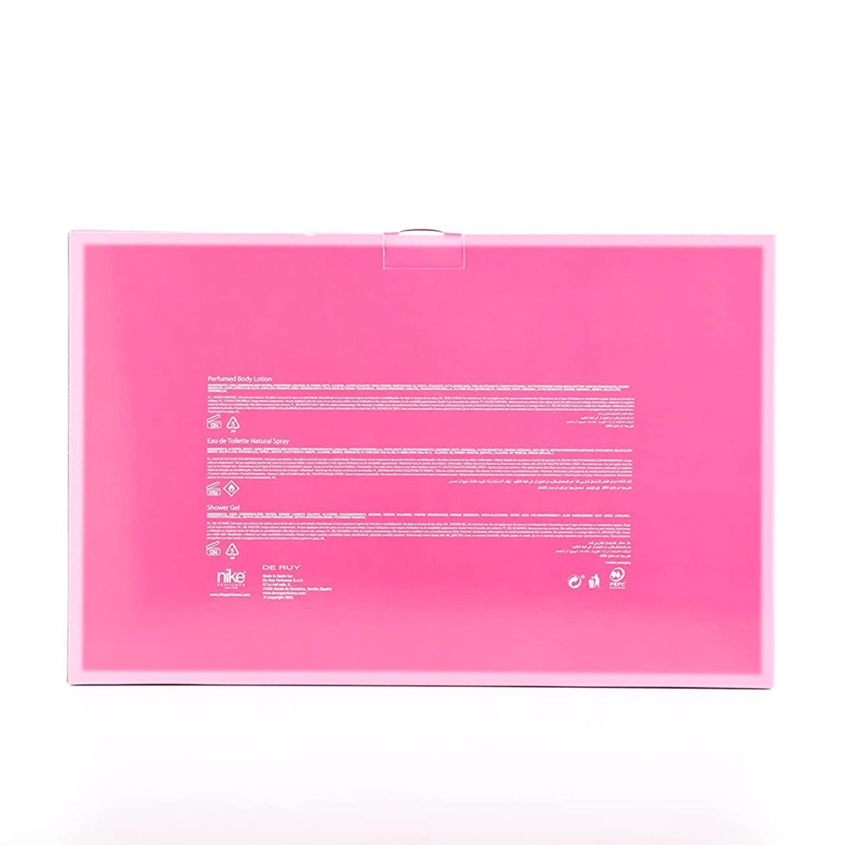 Подаръчен комплект за жени Trendy Pink, NEXT GEN (3 части – тоалетна вода 100ml, душ гел 75ml, лосион за тяло 75ml) - CAMCO Ltd.