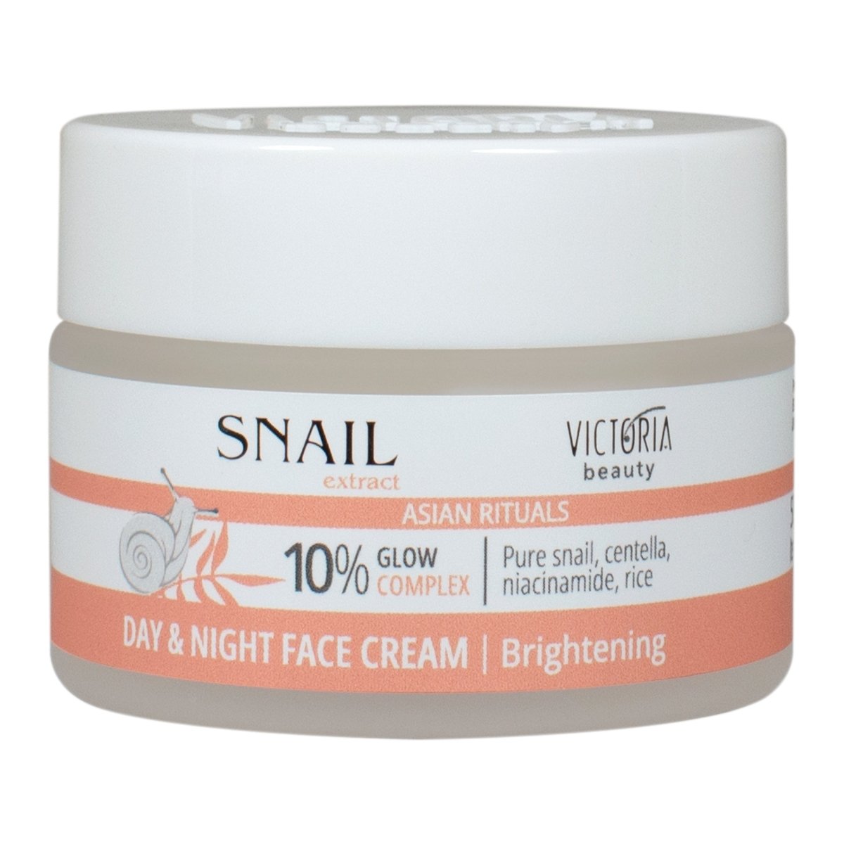 Snail Extract Asian Rituals Дневен и нощен изсветляващ крем за лице с охлювен екстракт 50ml - CAMCO Ltd.