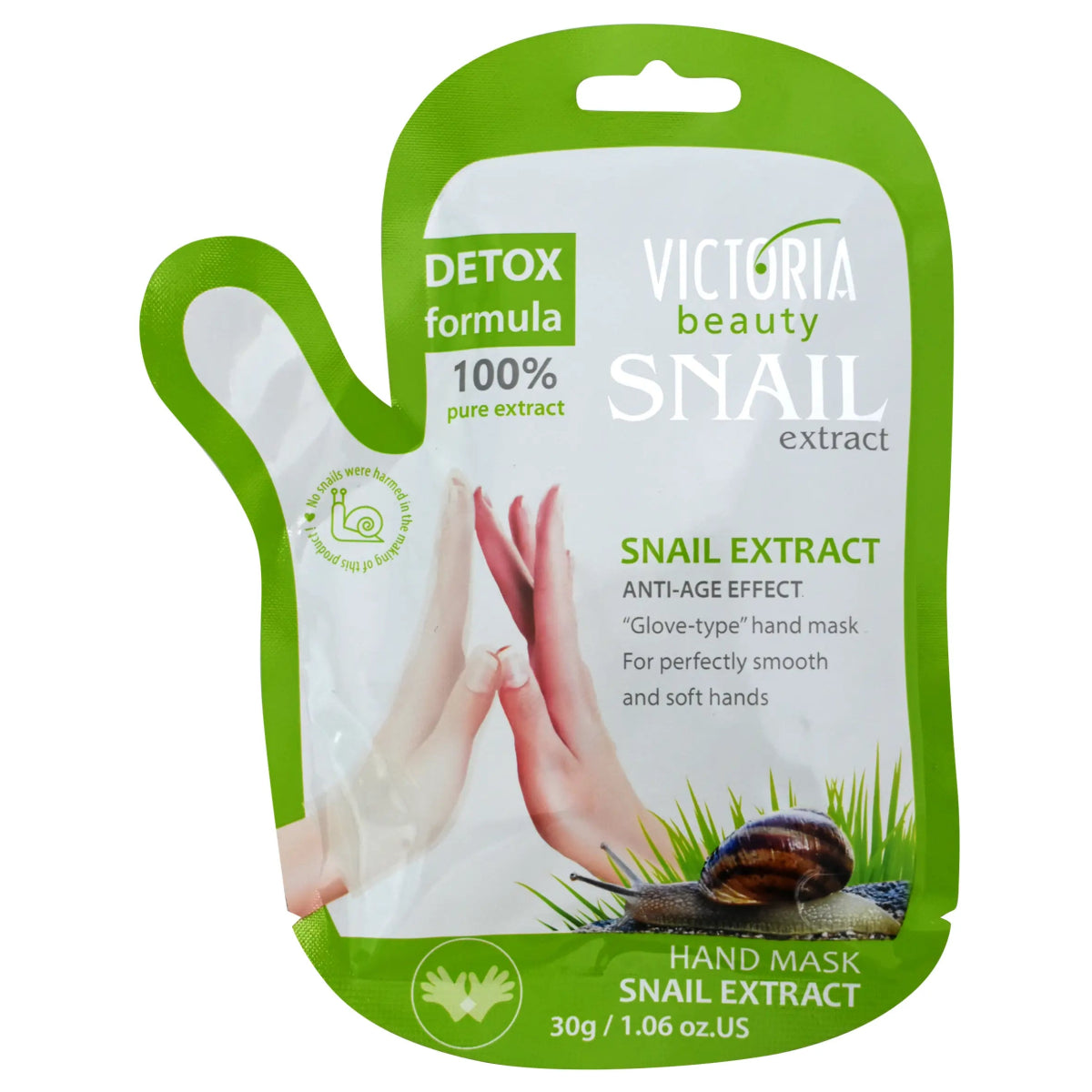Snail Extract Ръкавица - хидратираща крем - маска за ръце с охлювен екстракт 30ml - CAMCO Ltd.