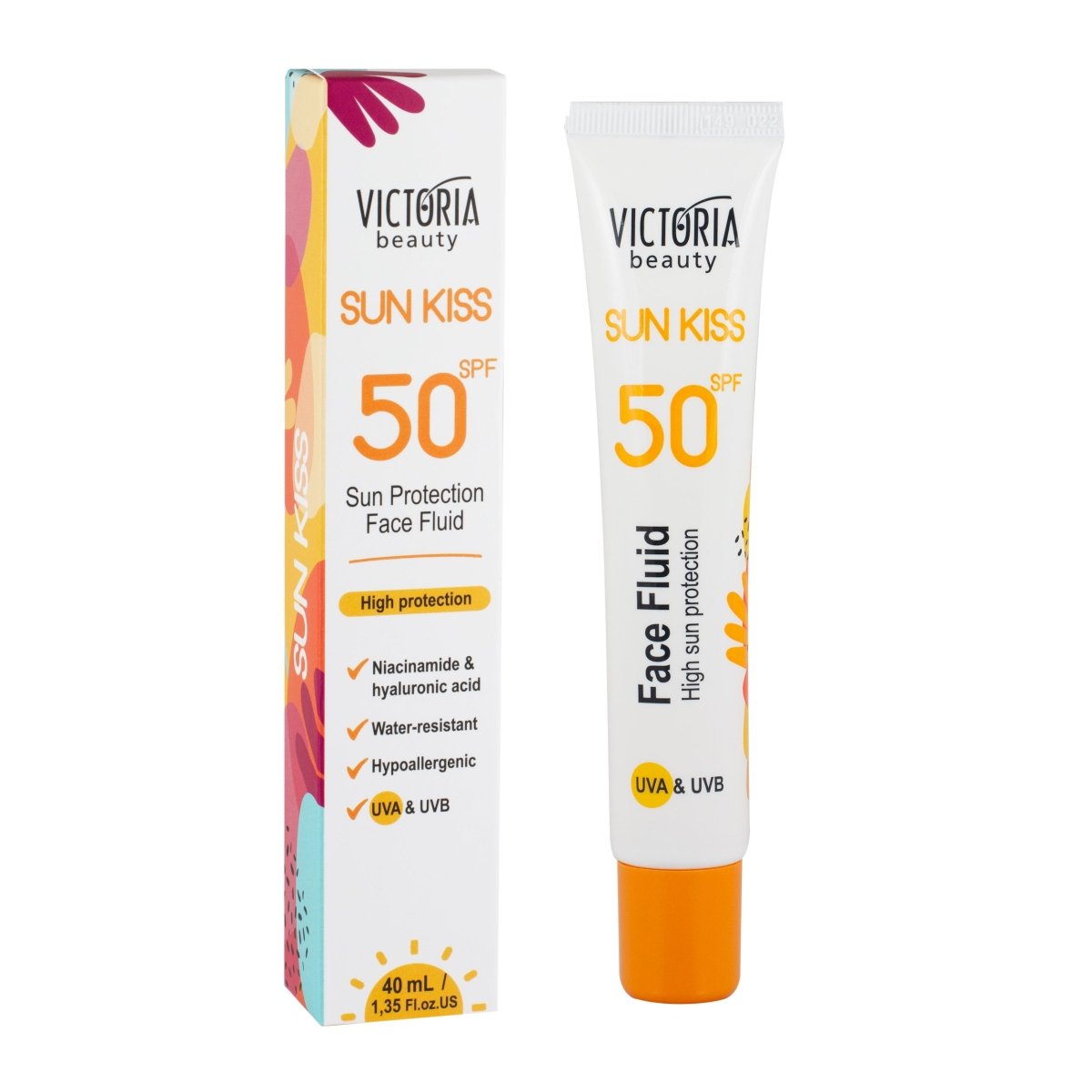 Sun Kiss SPF 50 флуид за лице 40ml - CAMCO Ltd.