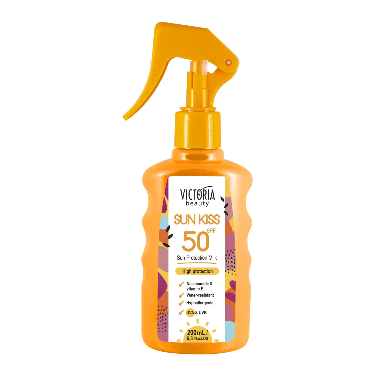 Sun Kiss SPF 50 слънцезащитно мляко за тяло 200ml - CAMCO Ltd.