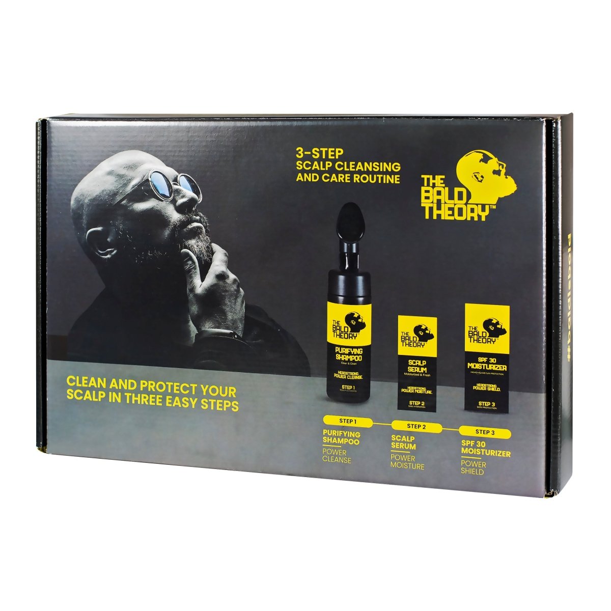 Цялостна рутина за бръснене и грижа за скалпа - 3 части - CAMCO Ltd.